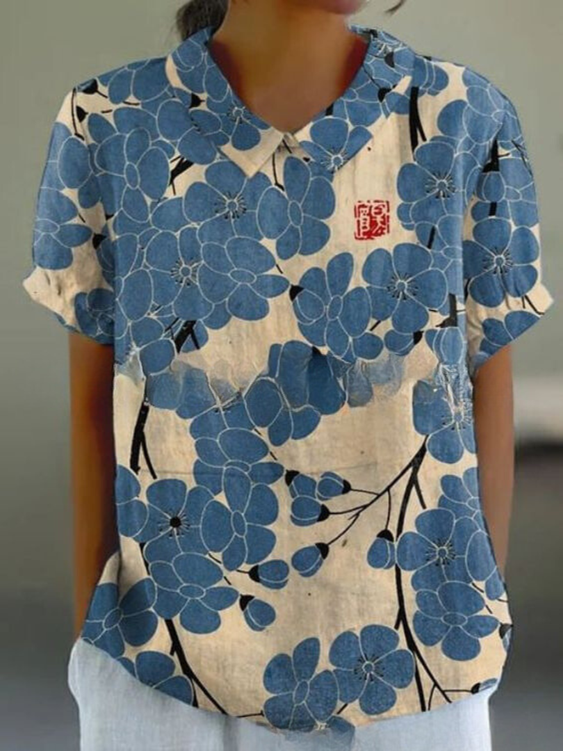 MARLENE™ – Vintage Print Shirt
