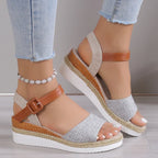 CHARLENE™ – Relaxed Style Wedge Sandals
