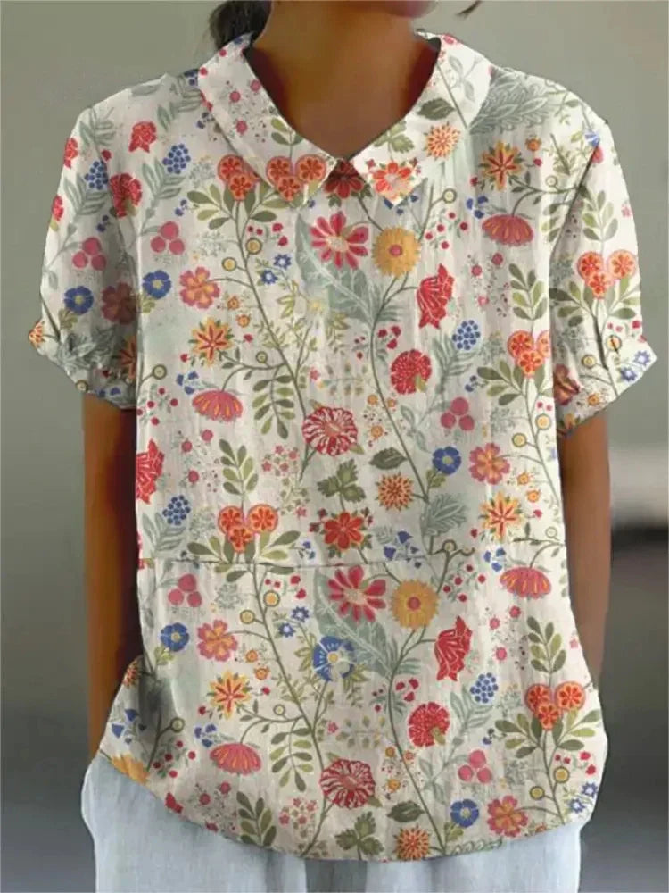 MARLENE™ – Vintage Print Shirt
